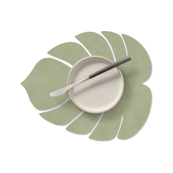 Tovaglietta in eco pelle 22x26 cm Monstera Leaf Nupo – LIND DNA-image-1