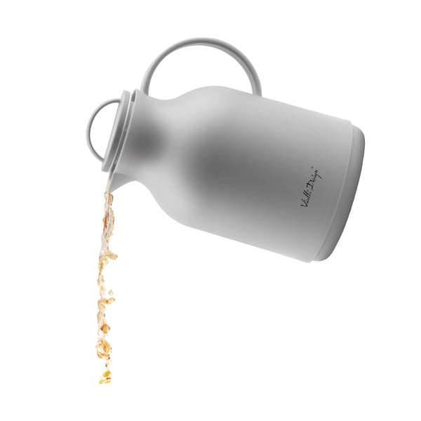 Thermos grigio, 1 l - Vialli Design-image-4