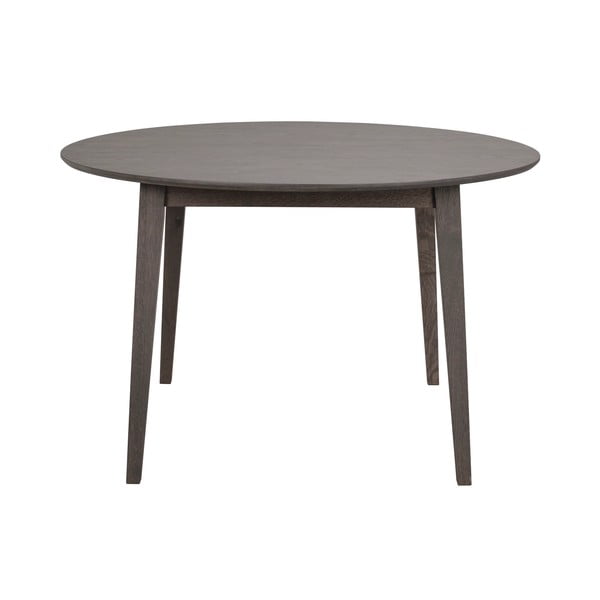 Tavolo da pranzo rotondo in rovere massiccio allungabile ø 120 cm Filippa – Rowico-image-3
