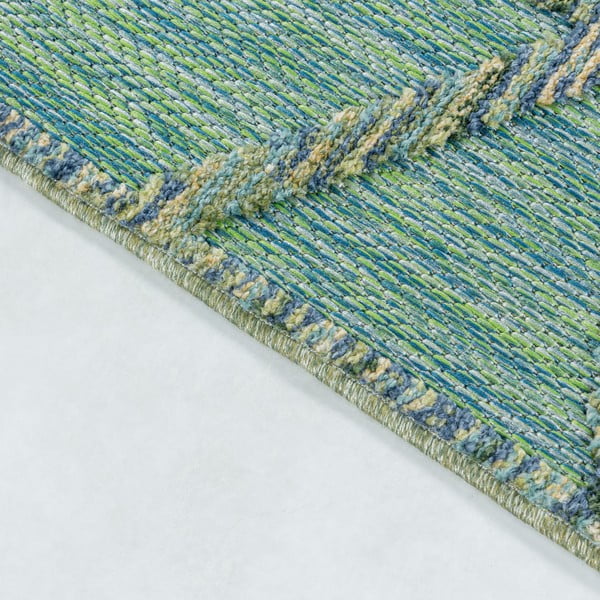 Passatoia verde per esterni 80x250 cm Bahama - Ayyildiz Carpets-image-4