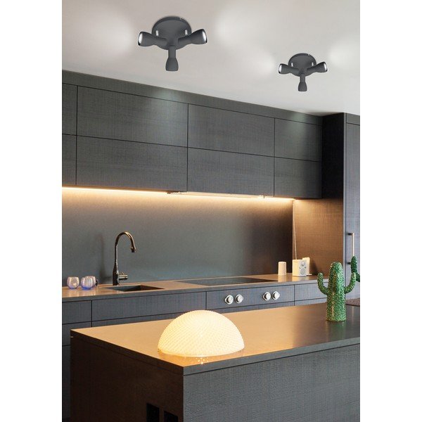 Faretto nero opaco Picardo – Candellux Lighting-image-1