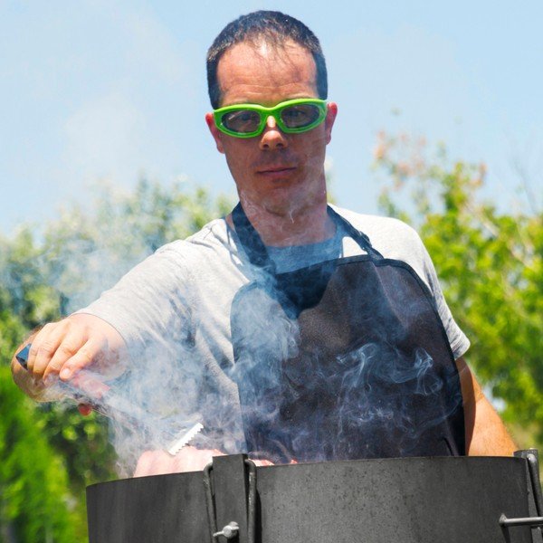Occhiali di sicurezza verdi per affettare le cipolle - InnovaGoods-image-1