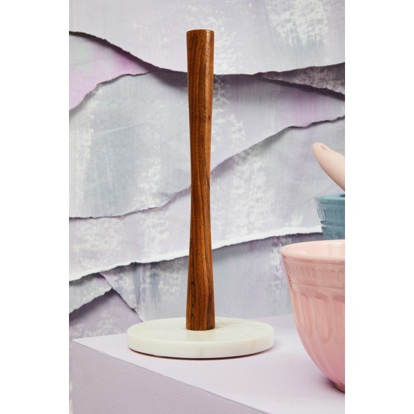 Portasciugamani in legno marrone ø 14 cm - Premier Housewares-image-2