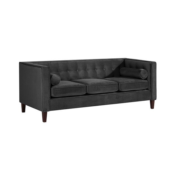 Divano nero Jeronimo, 215 cm - Max Winzer-image-2
