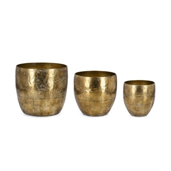 Set di coprivaso in metallo 3 pz ø 40 cm Bimala – Bizzotto
