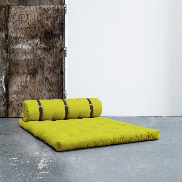 Variabilní pohovka s koženými pásky Karup Buckle Up Pistacie-image-1