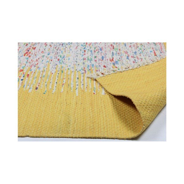 Tappeto giallo Eco Rugs Yolk, 80 x 150 cm - Eko Halı-image-2