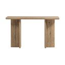 Tavolo consolle colore naturale chiaro in mango massiccio 40x80 cm Ato – WOOOD