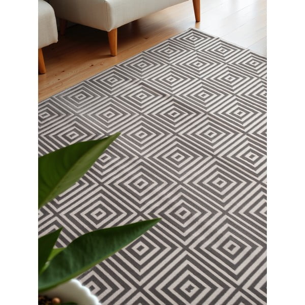 Tappeto grigio 160x235 cm Perles Tourmaline – Elle Decoration-image-3