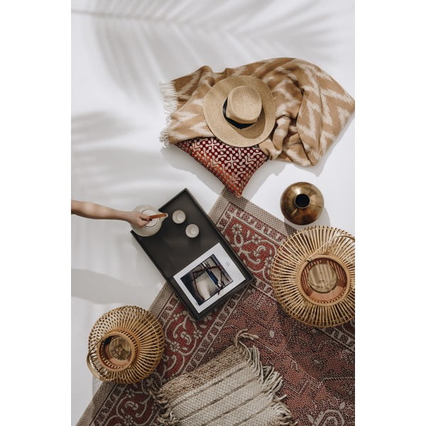 Set di 2 lanterne in bambù Bambù Desert - Hübsch-image-2