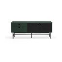Tavolo TV verde scuro 140x52 cm Punto - Teulat