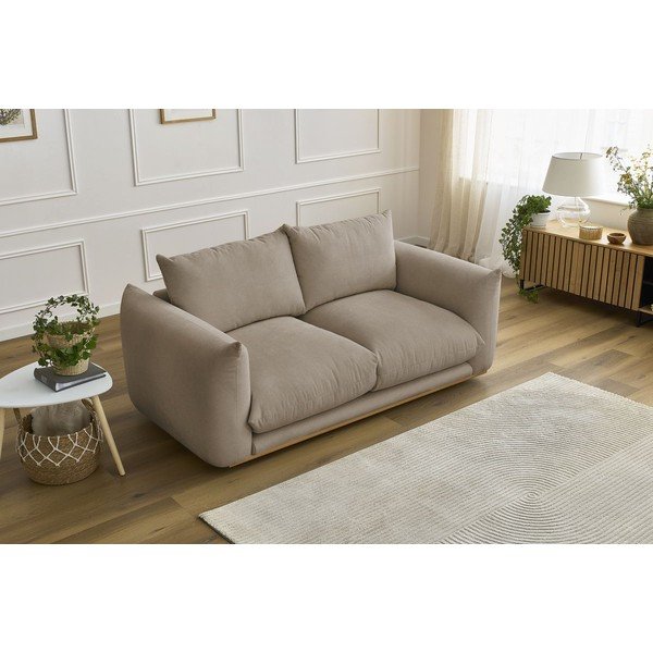 Divano beige 193 cm Ernest – Bobochic Paris-image-1