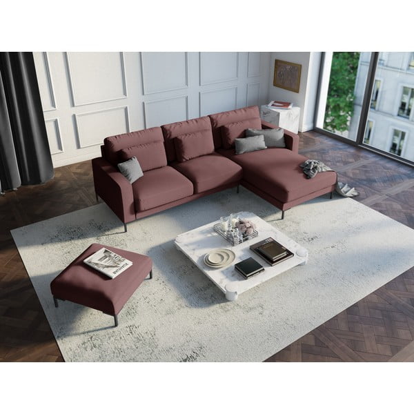 Divano angolare rosa , angolo destro Seine - Interieurs 86-image-1