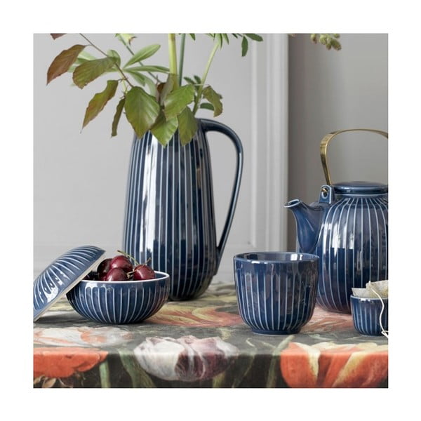 Tazza Hammershoi in porcellana blu scuro, 200 ml Hammershøi - Kähler Design-image-2