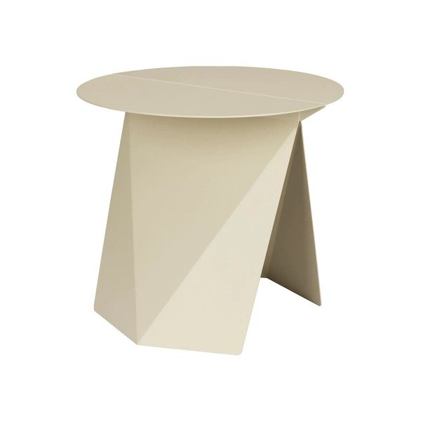 Tavolino rotondo in metallo 45x46 cm Foldy – Zuiver-image-2