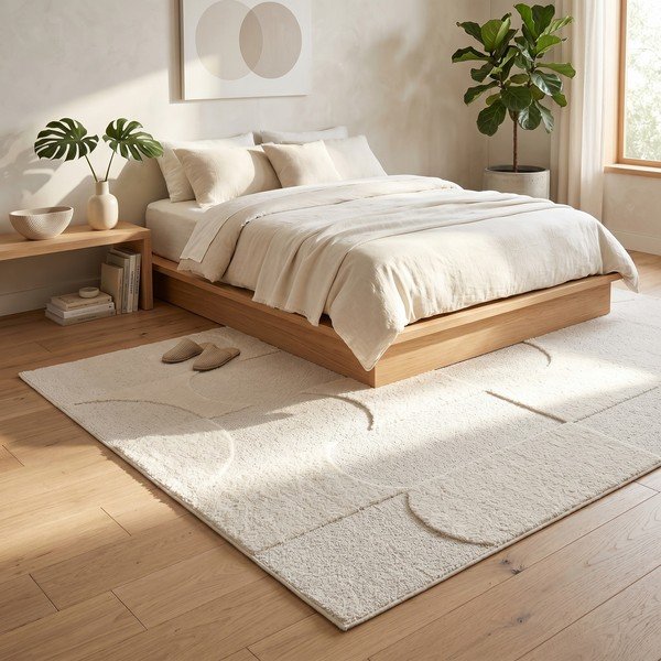 Tappeto crema 120x170 cm Luna - ESTE-image-4