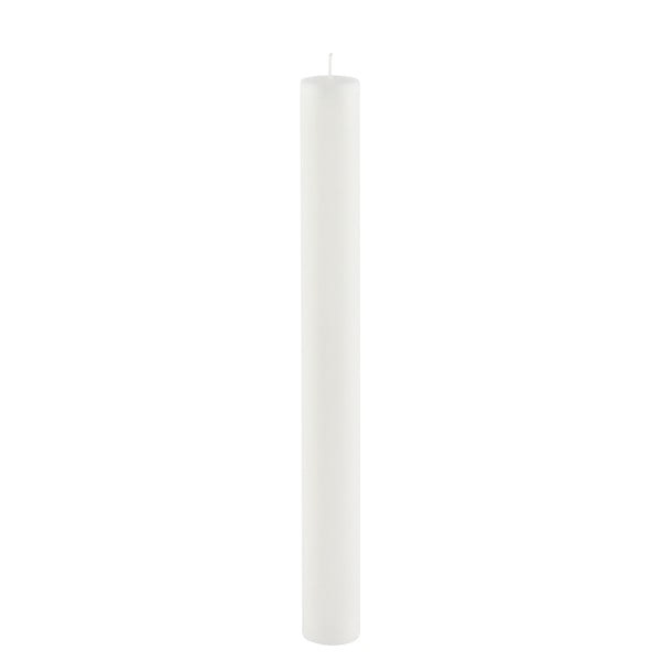 Candela lunga bianca Ego Dekor Cylinder , durata di combustione 42 h Pure - Ego Dekor