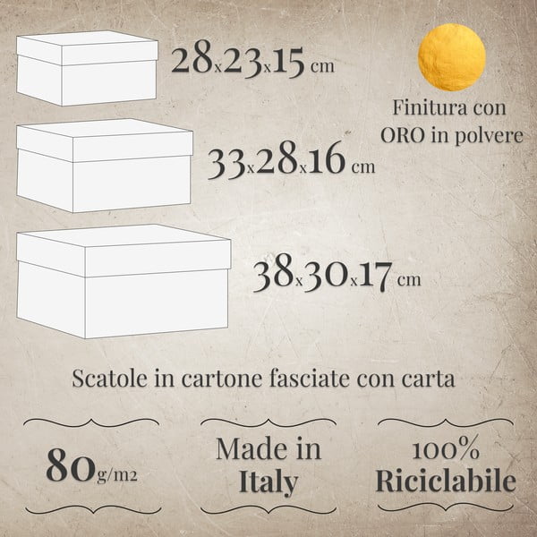 Scatole regalo in set da 3 Little Red Riding Hood - Kartos-image-1