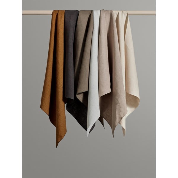 Tovagliolo di lino beige, 42 x 42 cm Lineo - Blomus-image-3