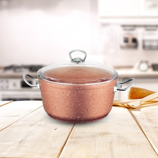 Pentola in alluminio con coperchio 2,75 l Classic - Güral Porselen-image-1