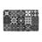 Tappeto nero in PVC 45x75 cm Salou – douceur d'intérieur