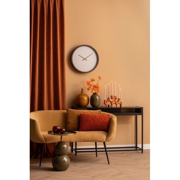 Vaso in vetro giallo ocra Spatters - PT LIVING-image-4