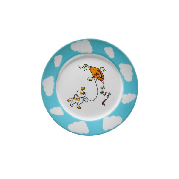 Set da pranzo per bambini da 5 pezzi in porcellana Puppy - Kütahya Porselen-image-3