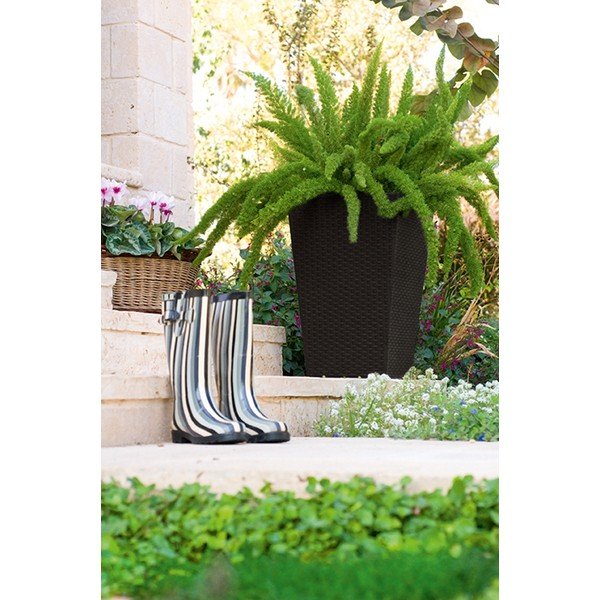 Coprivaso in plastica Rattan – Keter-image-1