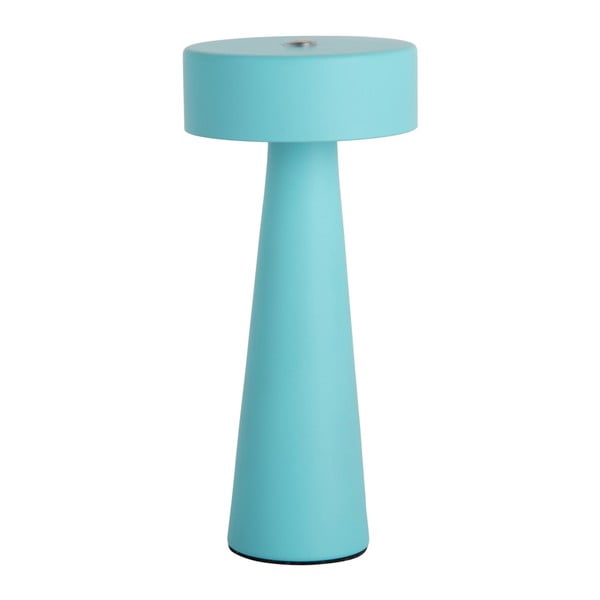 Lampada da tavolo LED turchese (altezza totale 16,5 cm) Mini LED Ring – Leitmotiv