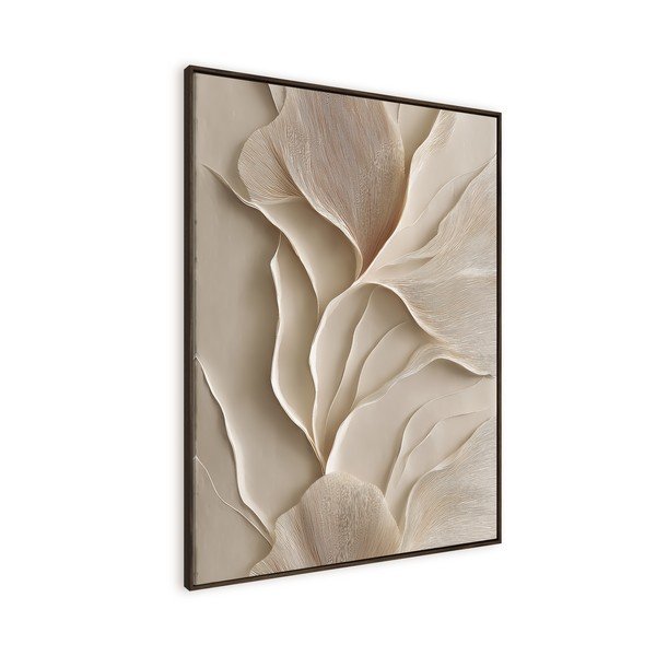 Dipinto stampato con cornice inclusa 60x80 cm Gentle Curves – Styler-image-3