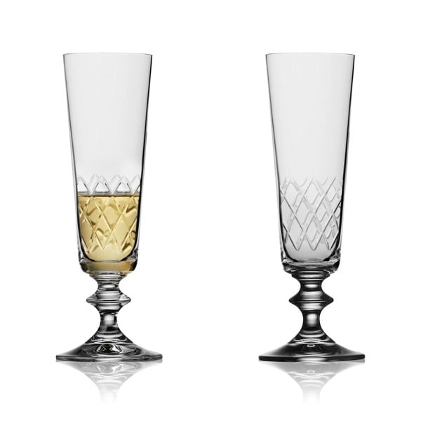 Set di flûte 200 ml 2 pz Eaton – Lyngby Glas