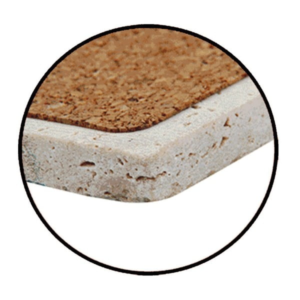 Sottobicchieri in pietra in set da 4 pezzi - Hermia-image-2