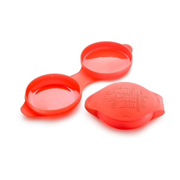 Stampo per omelette in silicone rosso Spagnolo - Lékué