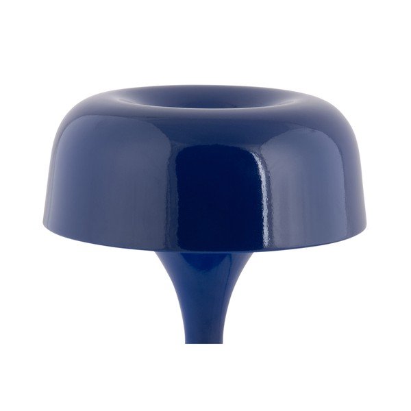 Lampada da tavolo blu in metallo (altezza totale 20 cm) Moda Retro – Leitmotiv-image-4
