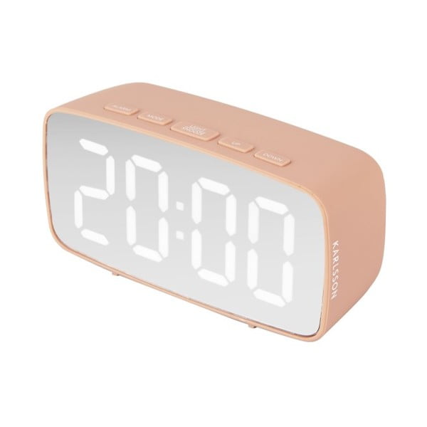 Sveglia digitale rosa - Karlsson-image-1