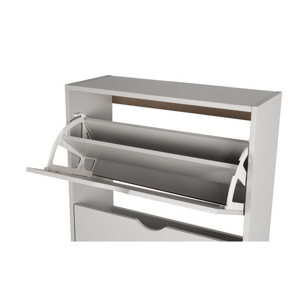 Scarpiera grigia con ante ribaltabili 60x157x24 cm Stelo – Bonami Essentials-image-4