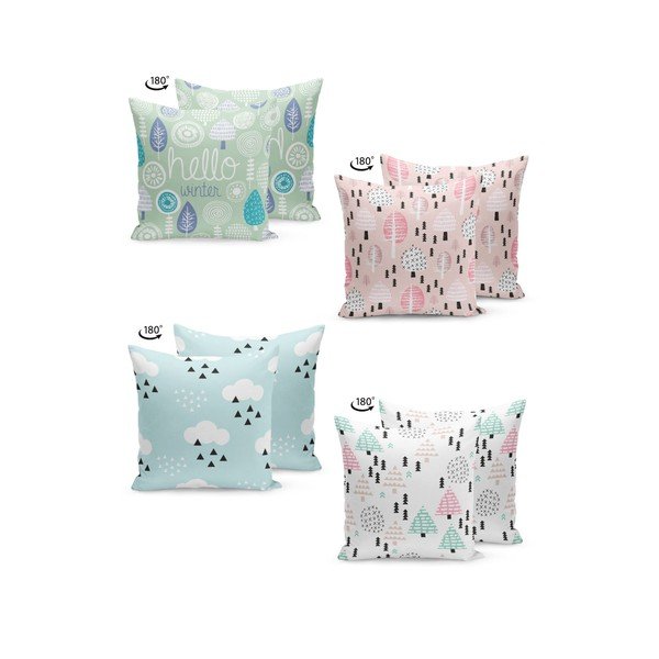 Set di 4 federe decorative Kids Nature, 43 x 43 cm - Kate Louise
