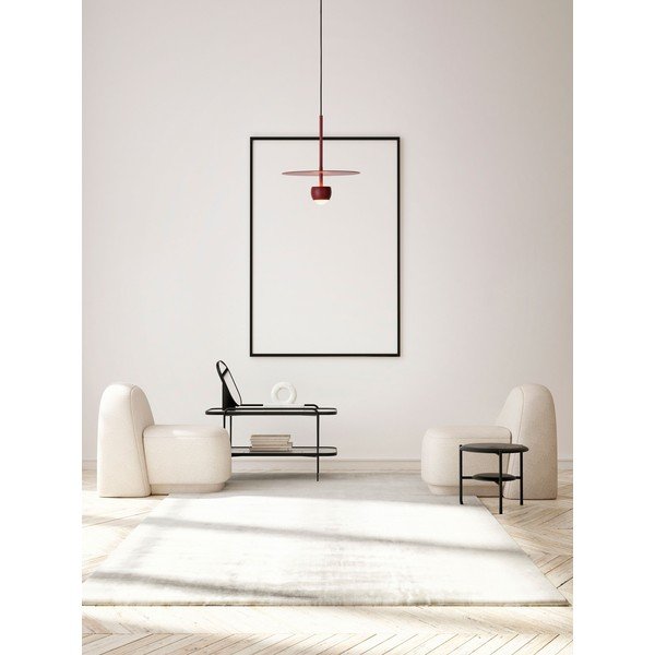 Lampadario LED rosso in alluminio ø 30 cm Edem – Nova Luce-image-1