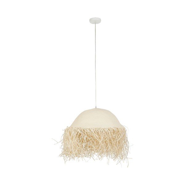 Lampada a sospensione crema ø 50 cm Palmeraie - Côté Table