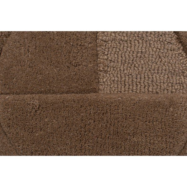 Tappeto di lana marrone Gigi, 120 x 170 cm - Flair Rugs-image-1