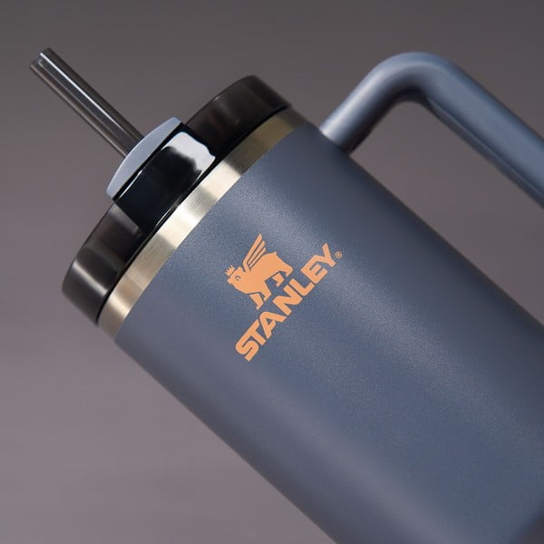 Borraccia termica blu scuro in acciaio inox 1,18 l Quencher H2.0 FlowState Tumbler Twilight – Stanley-image-1