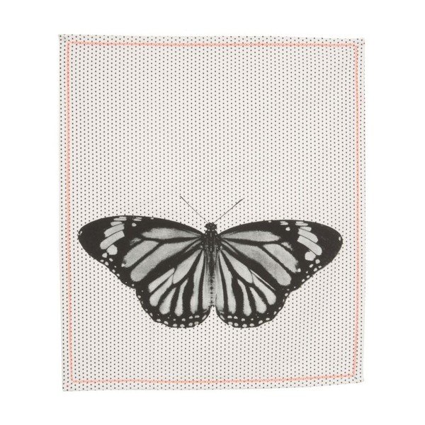 Kuchyňská utěrka Dotty Butterfly, 55x65 cm