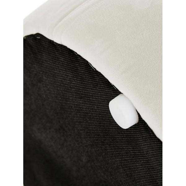 Sgabello bianco Alto - Westwing Collection-image-3