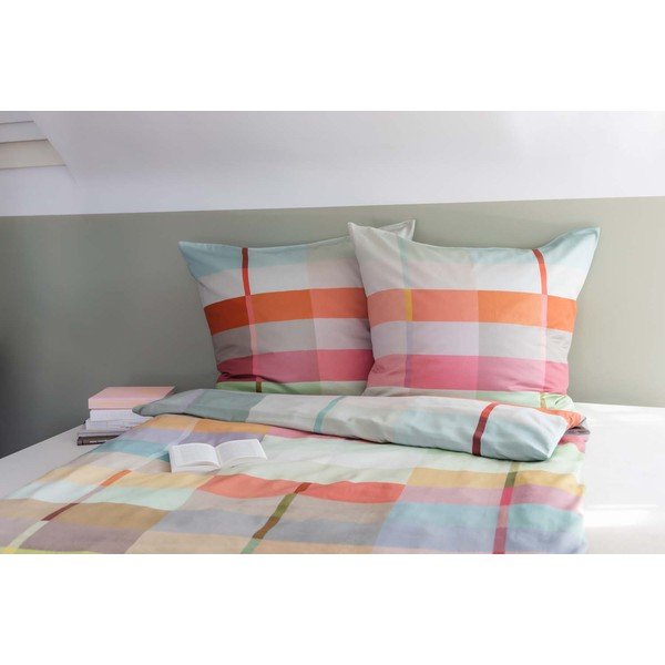 Biancheria da letto singola in cotone sateen 135x200 cm Ravenna - Remember-image-1