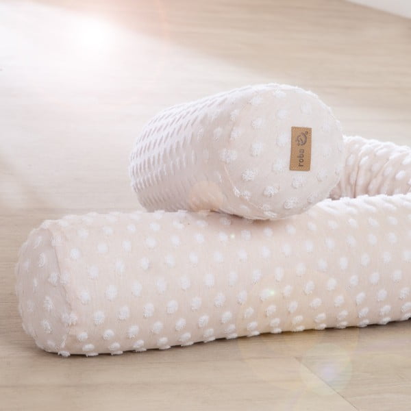 Paracolpi beige in misto cotone 170 cm Frosty Almond – Roba-image-3