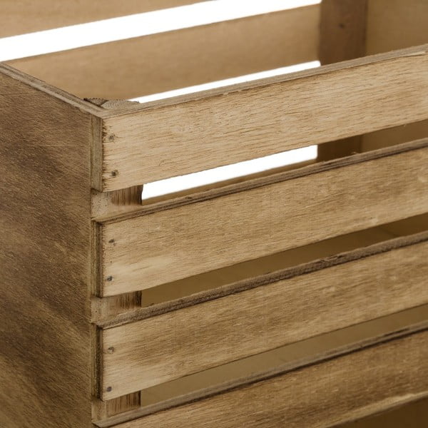 Scatole in set di colore naturale 3 pz 31x23x15 cm – Casa Selección-image-2