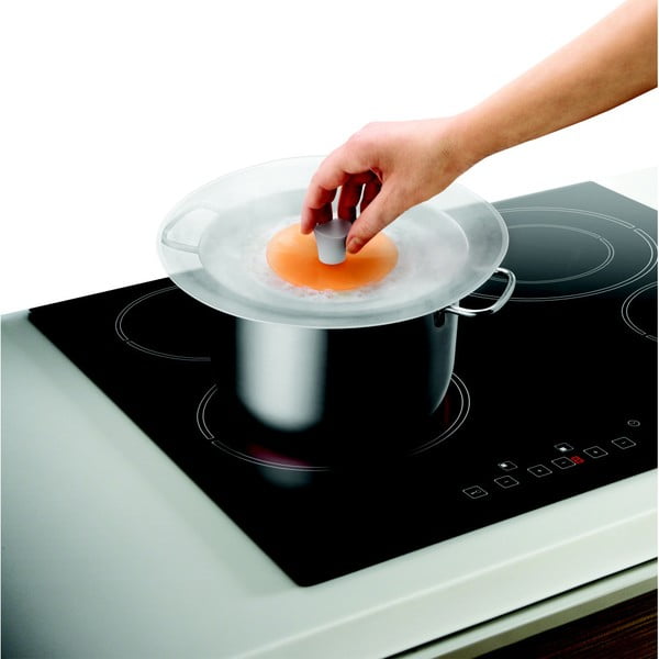 Coperchio universale antiribaltamento per pentole ø 28 cm - Metaltex-image-2