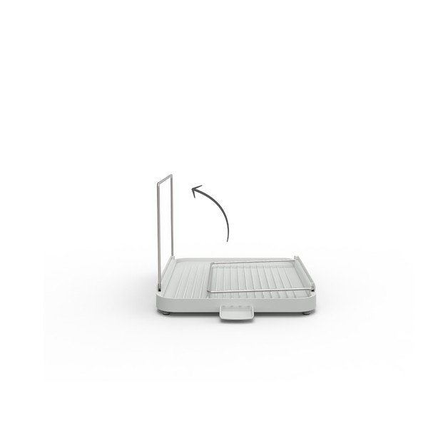 Vassoio di raccolta grigio a due livelli Duo - Joseph Joseph-image-1