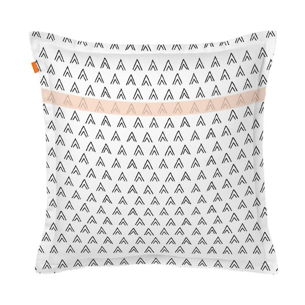 Federa di cotone Up, 60 x 60 cm - Blanc