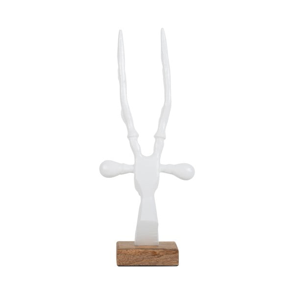 Statua in metallo (altezza 34 cm) Reindeer Head - PT LIVING-image-2